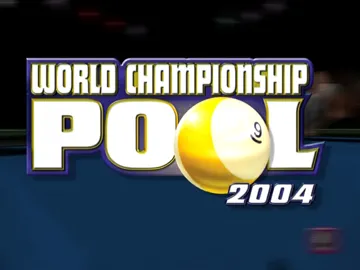 World Championship Pool 2004 screen shot title
